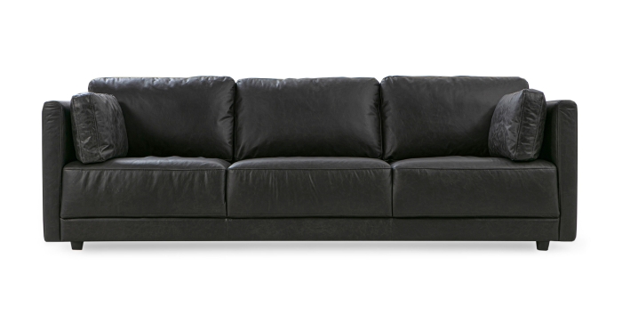 Kardiel Domus Leather Sofa 93" Reviews 